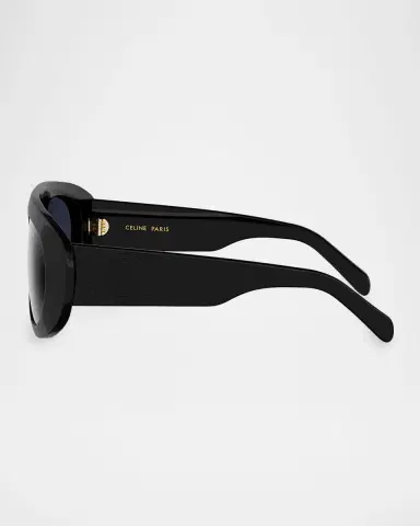 Celine Triomphe Stamp 57mm Mask Sunglasses | Thumbnail 2 Celine Triomphe Stamp 57mm Mask Sunglasses | Thumbnail 2