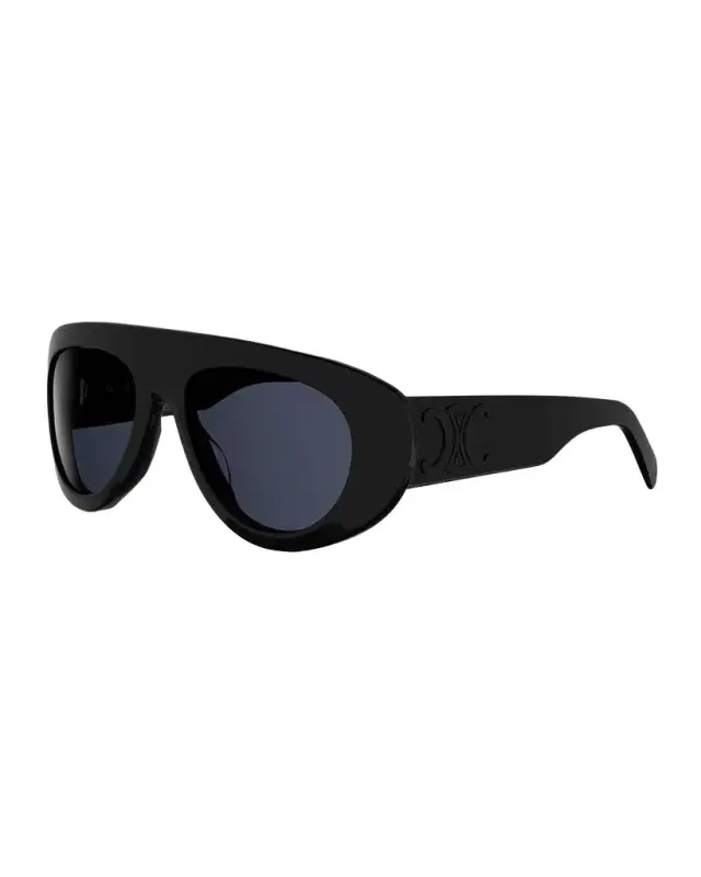 Triomphe Stamp 57mm Mask Sunglasses Triomphe Stamp 57mm Mask Sunglasses