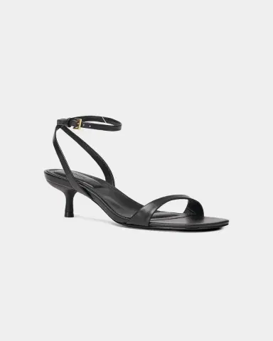 Simkhai Hannah Leather Kitten-Heel Sandals | Thumbnail 2 Simkhai Hannah Leather Kitten-Heel Sandals | Thumbnail 2