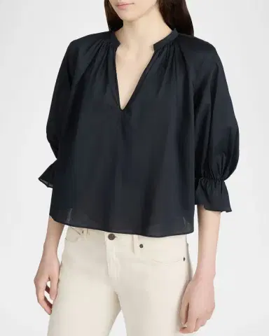 Frame The Poet Blouse | Thumbnail 5 Frame The Poet Blouse | Thumbnail 5
