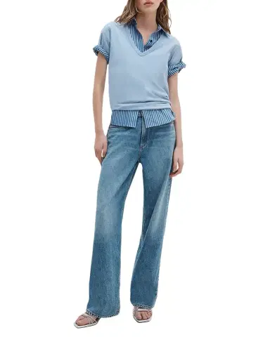 rag & bone The Slub Vee T-Shirt | Thumbnail 1 rag & bone The Slub Vee T-Shirt | Thumbnail 1