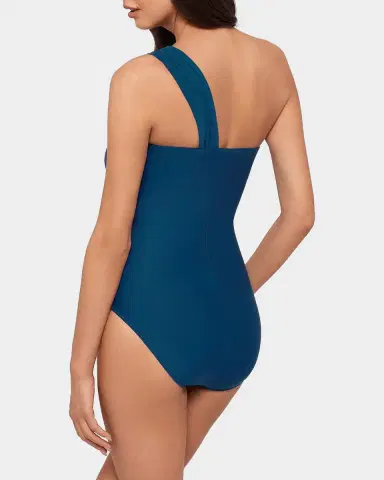 Magicsuit Goddess Ruched Wrap-Front One-Piece Swimsuit | Thumbnail 3 Magicsuit Goddess Ruched Wrap-Front One-Piece Swimsuit | Thumbnail 3