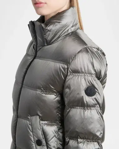 Moncler Quilted Short Down Jacket | Thumbnail 4 Moncler Quilted Short Down Jacket | Thumbnail 4