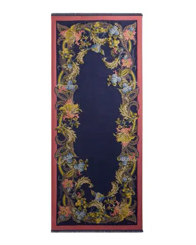 Etro Floral Jacquard Scarf | Thumbnail 1 Etro Floral Jacquard Scarf | Thumbnail 1