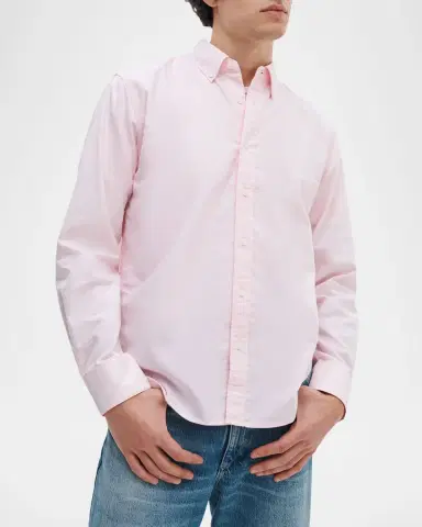 rag & bone Men 's Oxford Cotton Button-Down Shirt | Thumbnail 3 rag & bone Men 's Oxford Cotton Button-Down Shirt | Thumbnail 3