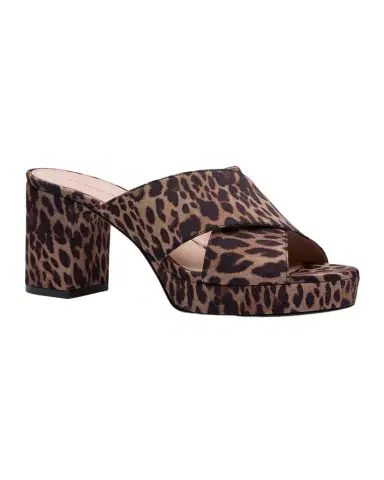 Stuart Weitzman Dayna 80mm Leopard-Print Platform Slide Sandals | Thumbnail 1 Stuart Weitzman Dayna 80mm Leopard-Print Platform Slide Sandals | Thumbnail 1