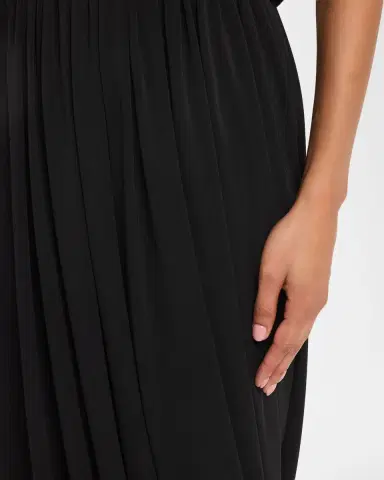 Cinq à Sept Calden Draped Midi Skirt | Thumbnail 4 Cinq à Sept Calden Draped Midi Skirt | Thumbnail 4