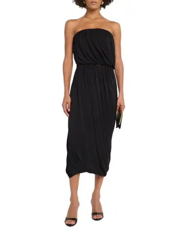 Cinq à Sept Calden Draped Midi Skirt | Thumbnail 1 Cinq à Sept Calden Draped Midi Skirt | Thumbnail 1