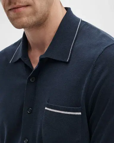 rag & bone Men 's Conrad Silk-Cotton Shirt | Thumbnail 4 rag & bone Men 's Conrad Silk-Cotton Shirt | Thumbnail 4