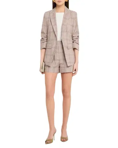 Veronica Beard Haina Pleated Shorts | Thumbnail 1 Veronica Beard Haina Pleated Shorts | Thumbnail 1