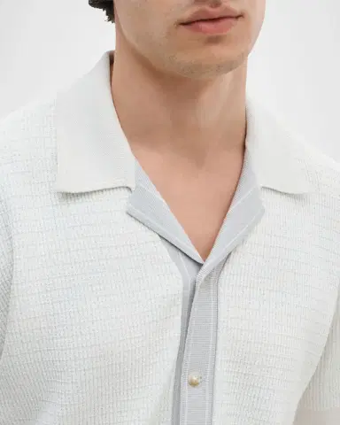 rag & bone Men 's Harvey Knit Camp Shirt | Thumbnail 3 rag & bone Men 's Harvey Knit Camp Shirt | Thumbnail 3
