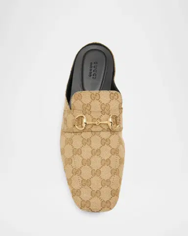 Gucci Ragazzo GG Canvas Loafer Mules | Thumbnail 6 Gucci Ragazzo GG Canvas Loafer Mules | Thumbnail 6