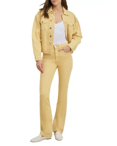 Favorite Daughter The Valentina Super High-Rise Straight Jeans | Thumbnail 1 Favorite Daughter The Valentina Super High-Rise Straight Jeans | Thumbnail 1