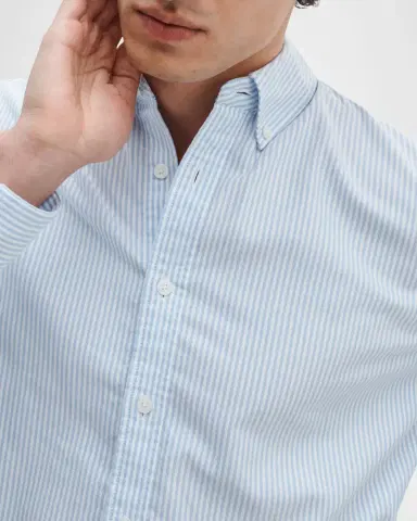 rag & bone Men 's Oxford Cotton Button-Down Shirt | Thumbnail 3 rag & bone Men 's Oxford Cotton Button-Down Shirt | Thumbnail 3