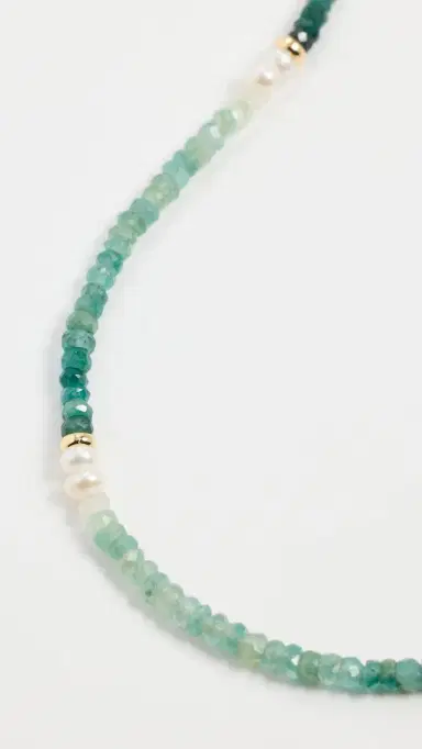 SHASHI Odessa Necklace, Tourmaline Tourmaline One Size | Thumbnail 4 SHASHI Odessa Necklace, Tourmaline Tourmaline One Size | Thumbnail 4