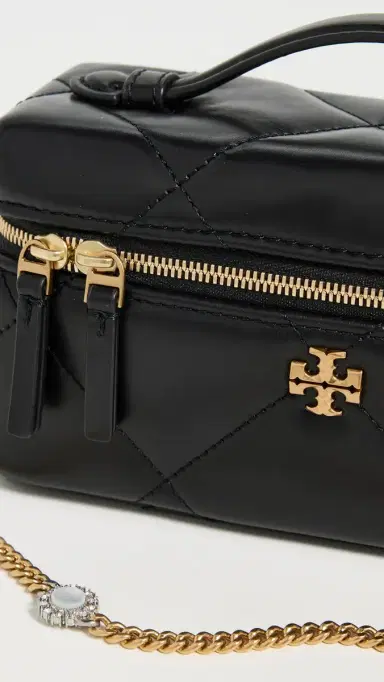 Tory Burch Kira Diamond Quilt Charm East West Vanity Case | Thumbnail 5 Tory Burch Kira Diamond Quilt Charm East West Vanity Case | Thumbnail 5
