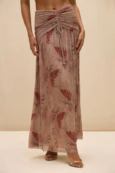PatBo FEATHERS MAXI SKIRT | Thumbnail 2 PatBo FEATHERS MAXI SKIRT | Thumbnail 2