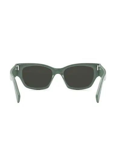 Celine Men's Monochroms 54MM Cat Eye Sunglasses - Light Green Smoke | Thumbnail 5 Celine Men's Monochroms 54MM Cat Eye Sunglasses - Light Green Smoke | Thumbnail 5