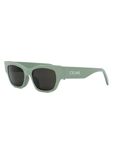 Celine Men's Monochroms 54MM Cat Eye Sunglasses - Light Green Smoke | Thumbnail 1 Celine Men's Monochroms 54MM Cat Eye Sunglasses - Light Green Smoke | Thumbnail 1