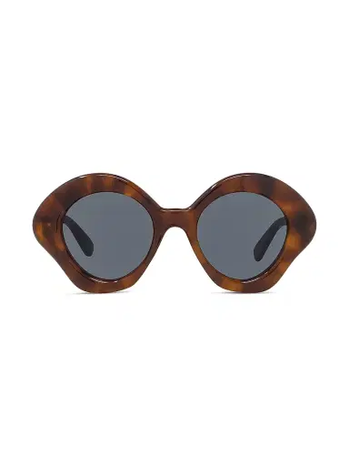 Loewe Men's Curvy Geometric Sunglasses | Thumbnail 1 Loewe Men's Curvy Geometric Sunglasses | Thumbnail 1