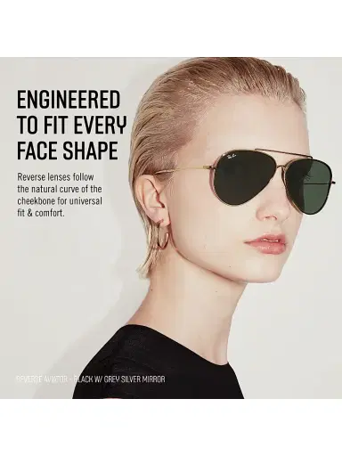 Ray-Ban Men's RBR0101S 59MM Reverse Aviator Sunglasses | Thumbnail 2 Ray-Ban Men's RBR0101S 59MM Reverse Aviator Sunglasses | Thumbnail 2