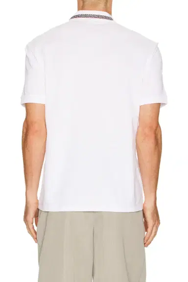 Versace Polo Logo And Greca Embroidery | Thumbnail 2 Versace Polo Logo And Greca Embroidery | Thumbnail 2