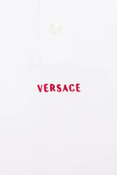 Versace Polo Logo And Greca Embroidery | Thumbnail 5 Versace Polo Logo And Greca Embroidery | Thumbnail 5