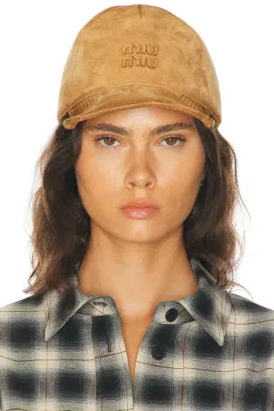 Miu Miu Baseball Cap | Thumbnail 2 Miu Miu Baseball Cap | Thumbnail 2
