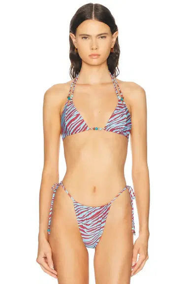 Bond-Eye Tonya Triangle Bikini Top | Thumbnail 1 Bond-Eye Tonya Triangle Bikini Top | Thumbnail 1