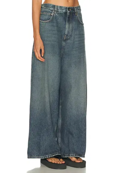 Balenciaga Low Crotch Baggy Wide Leg | Thumbnail 2 Balenciaga Low Crotch Baggy Wide Leg | Thumbnail 2