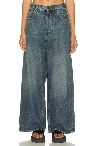 Balenciaga Low Crotch Baggy Wide Leg | Thumbnail 1 Balenciaga Low Crotch Baggy Wide Leg | Thumbnail 1