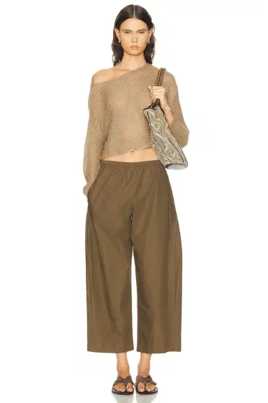 Enza Costa Linen Open Bateau Sweater | Thumbnail 5 Enza Costa Linen Open Bateau Sweater | Thumbnail 5