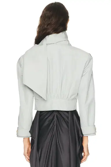 Chloe Cropped Trench Coat | Thumbnail 4 Chloe Cropped Trench Coat | Thumbnail 4