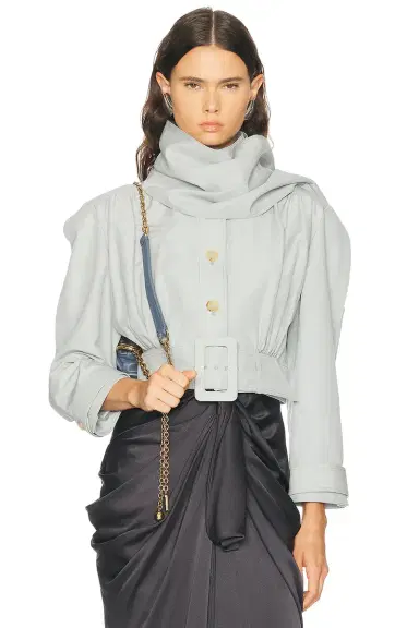 Chloe Cropped Trench Coat | Thumbnail 1 Chloe Cropped Trench Coat | Thumbnail 1