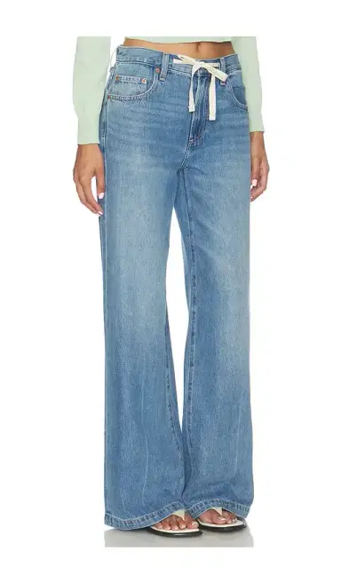 Pistola Jadyn Low Slung Palazzo Jeans With Drawcord | Thumbnail 2 Pistola Jadyn Low Slung Palazzo Jeans With Drawcord | Thumbnail 2