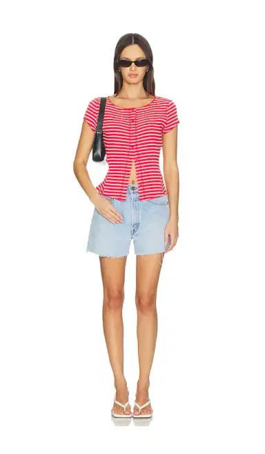 Free People Most Wanted Striped Cardigan | Thumbnail 4 Free People Most Wanted Striped Cardigan | Thumbnail 4