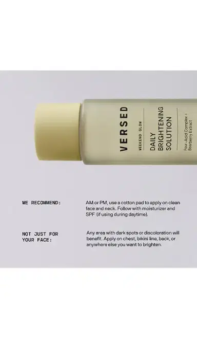VERSED Weekend Glow Daily Brightening Solution | Thumbnail 4 VERSED Weekend Glow Daily Brightening Solution | Thumbnail 4