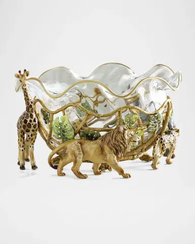 Jay Strongwater Animal Parade Bowl | Thumbnail 5 Jay Strongwater Animal Parade Bowl | Thumbnail 5