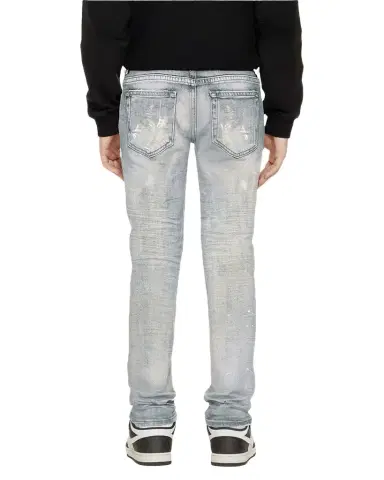PURPLE Boy's Paint Blowout Skinny Jeans, Size 4-12 | Thumbnail 1 PURPLE Boy's Paint Blowout Skinny Jeans, Size 4-12 | Thumbnail 1