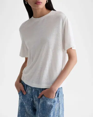 AG Jeans Relaxed Short-Sleeve Tee | Thumbnail 6 AG Jeans Relaxed Short-Sleeve Tee | Thumbnail 6