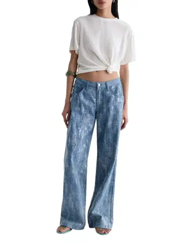 AG Jeans Relaxed Short-Sleeve Tee | Thumbnail 1 AG Jeans Relaxed Short-Sleeve Tee | Thumbnail 1