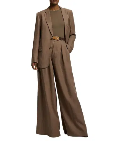 Ralph Lauren Collection Marcy Linen Jacket | Thumbnail 1 Ralph Lauren Collection Marcy Linen Jacket | Thumbnail 1