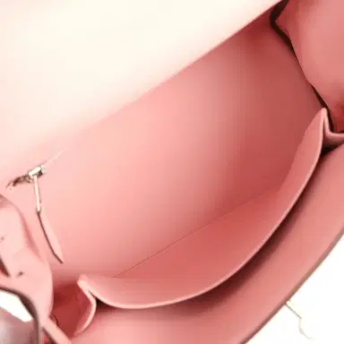 HERMÈS Hermes Kelly Retourne 25 Rose Sakura Swift Palladium Hardware | Thumbnail 8 HERMÈS Hermes Kelly Retourne 25 Rose Sakura Swift Palladium Hardware | Thumbnail 8