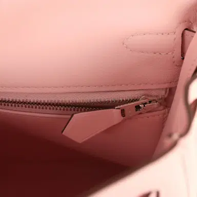 HERMÈS Hermes Kelly Retourne 25 Rose Sakura Swift Palladium Hardware | Thumbnail 9 HERMÈS Hermes Kelly Retourne 25 Rose Sakura Swift Palladium Hardware | Thumbnail 9
