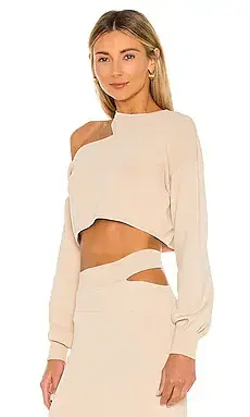Michael Costello x REVOLVE Asym Cut Out Dolman Sweater | Thumbnail 3 Michael Costello x REVOLVE Asym Cut Out Dolman Sweater | Thumbnail 3