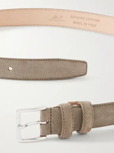 MR P. 3cm Suede Belt | Thumbnail 3 MR P. 3cm Suede Belt | Thumbnail 3