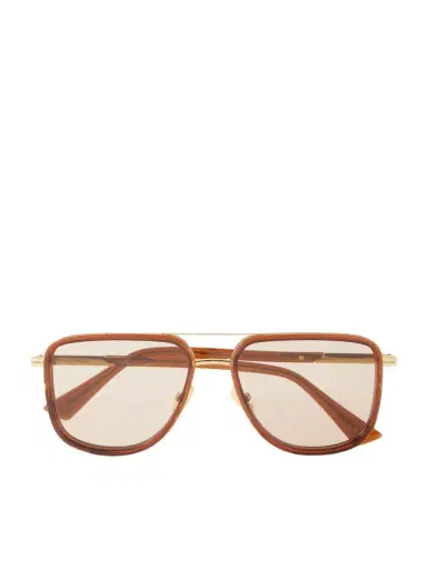 Bottega Veneta Eyewear Aviator-style acetate sunglasses | Thumbnail 1 Bottega Veneta Eyewear Aviator-style acetate sunglasses | Thumbnail 1