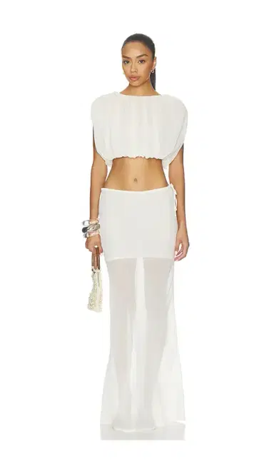SNDYS Tamara Sheer Maxi Skirt | Thumbnail 5 SNDYS Tamara Sheer Maxi Skirt | Thumbnail 5