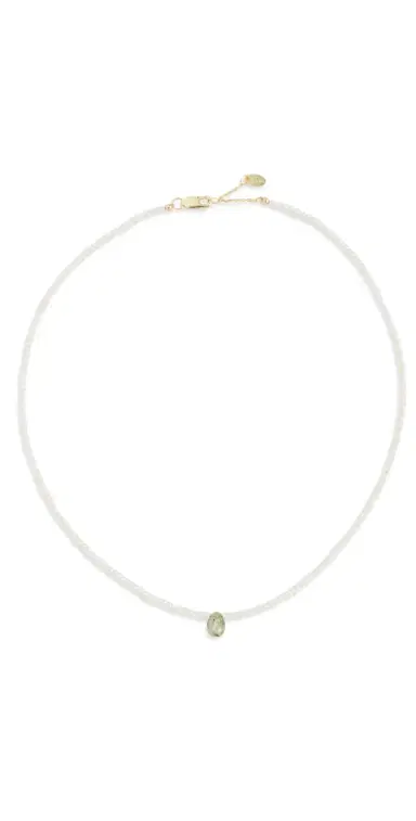 SHASHI Briolette Necklace Pearl One Size | Thumbnail 1 SHASHI Briolette Necklace Pearl One Size | Thumbnail 1
