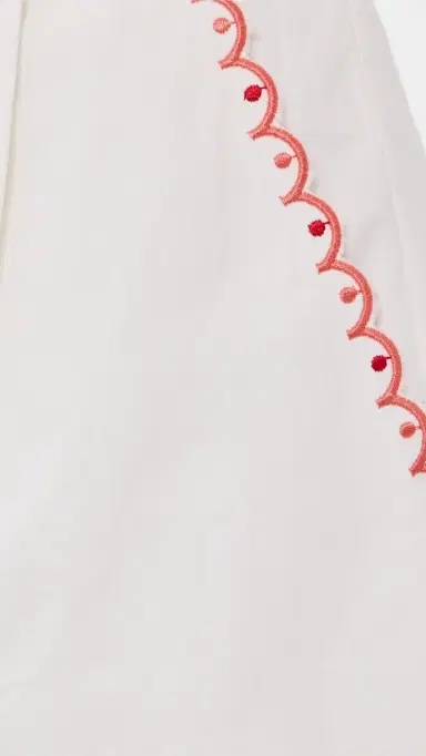 MINKPINK antorini Embroidered Shorts White | Thumbnail 6 MINKPINK antorini Embroidered Shorts White | Thumbnail 6